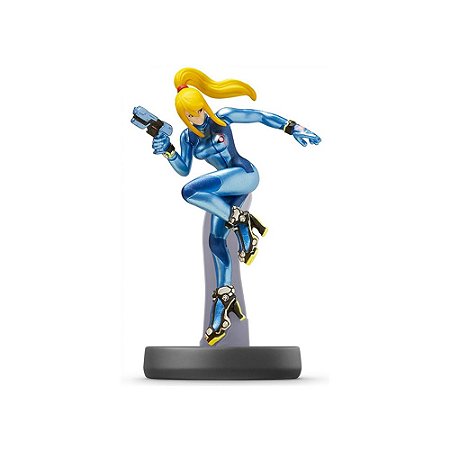 Nintendo Amiibo: Zero Suit Samus - Super Smash Bros - Wii U, New Nintendo 3DS e Switch