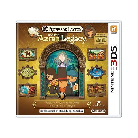 Jogo Professor Layton and the Azran Legacy - 3DS