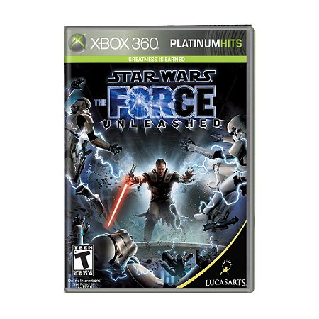 Jogo Star Wars: The Force Unleashed - Xbox 360 (Platinum Hits)