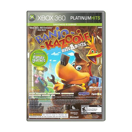 Jogo Banjo-Kazooie Nuts & Bolts + Viva Piñata - Xbox 360 (Platinum Hits)