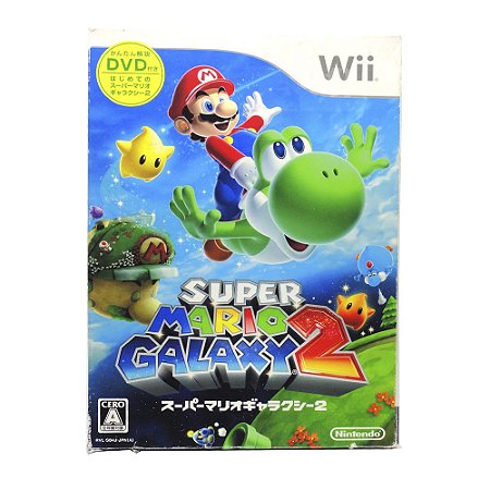 Jogo Super Mario Galaxy 2 - Wii (Japonês)