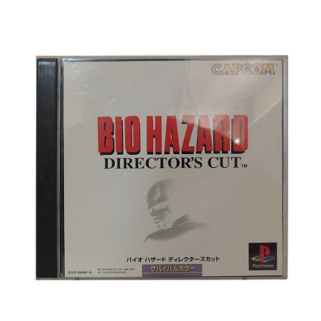 Jogo Biohazard Director's Cut - PS1 (Japonês)