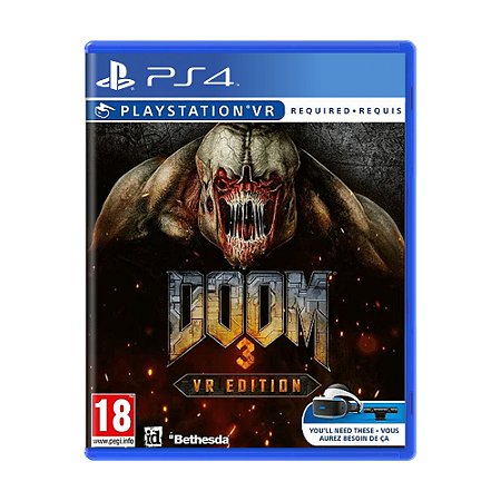 Jogo DOOM 3: VR Edition - PS4