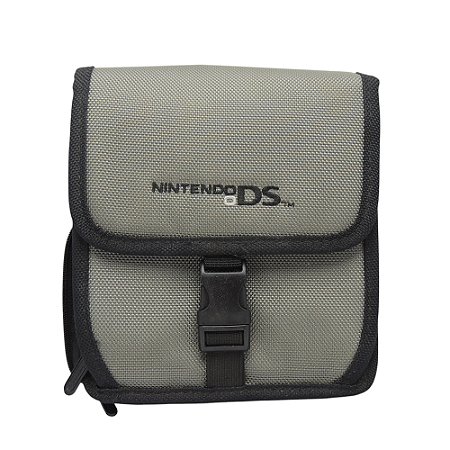 Case Preta e Cinza Original para Nintendo DS