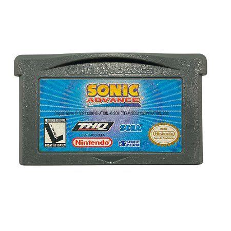 Jogo Sonic Advance - GBA