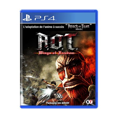 Jogo Attack On Titan: Wings of Freedom - PS4