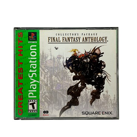 Jogo Collector's Package Final Fantasy Anthology - PS1 (Greatest Hits)