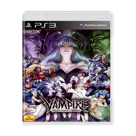 Jogo Darkstalkers Resurrection - PS3 (Japonês)