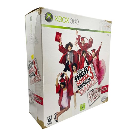 Jogo High School Musical 3: Senior Year DANCE! + Tapete De Dança - Xbox 360