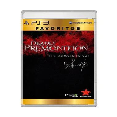 Jogo Deadly Premonition The Director's Cut - PS3 (Favoritos)