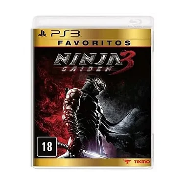 Jogo Ninja Gaiden 3 - PS3 (Favoritos)