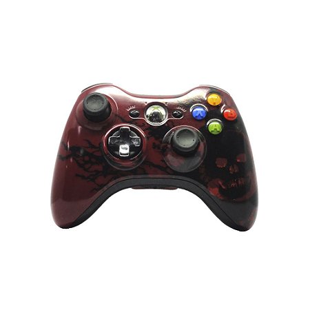 Controle Microsoft sem fio (Edição Gears of War) - Xbox 360