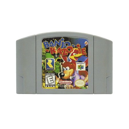 Jogo Banjo Kazooie - N64