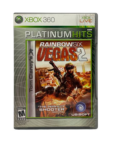 Jogo Tom Clancy's: Rainbow Six Vegas 2 - Xbox 360 (Platinum Hits)