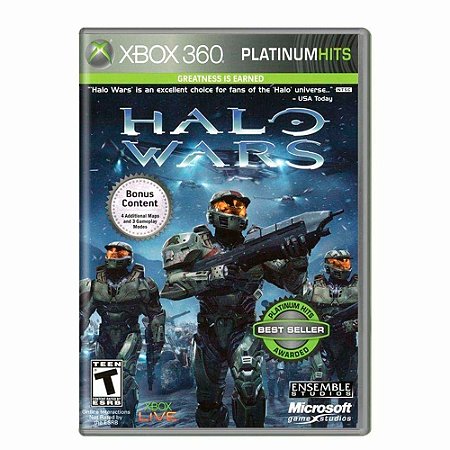 Jogo Halo Wars - Xbox 360 (Platinum Hits)