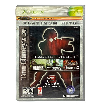Jogo Tom Clancy's Classic Trilogy - Xbox