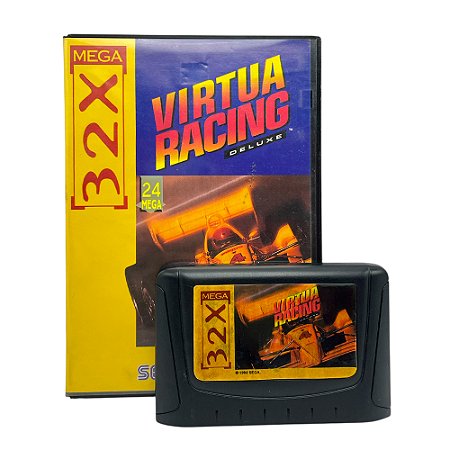 Jogo Virtua Racing Deluxe - Mega Drive