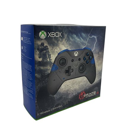 Controle Microsoft sem fio (Versão Limitada Gears of War 4) - Xbox One S