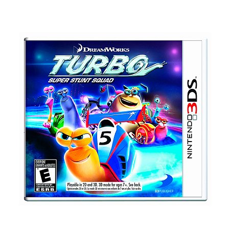 Jogo Turbo: Super Stunt Squad - 3DS
