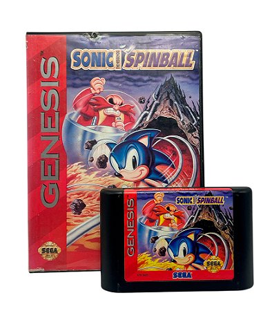 Jogo Sonic the Hedgehog Spinball - Mega Drive