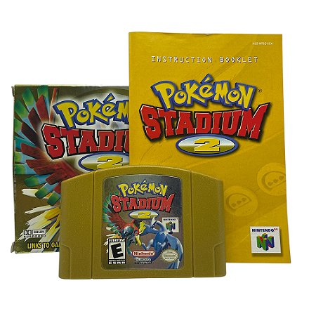 Jogo Pokémon Stadium 2 - N64