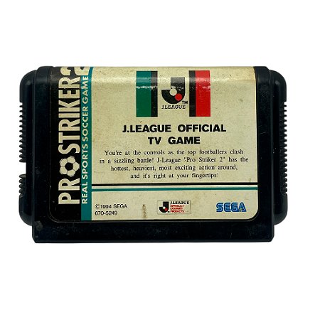 Jogo J.League Pro Striker 2 - Mega Drive