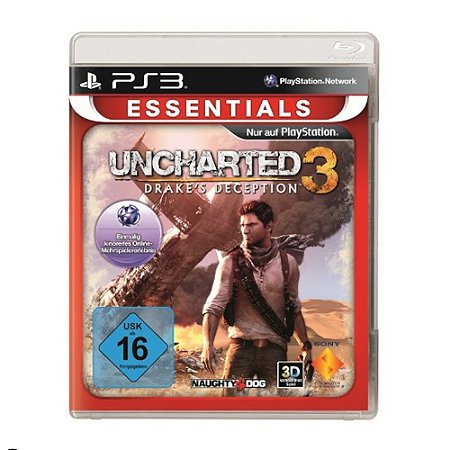 Jogo Uncharted 3: Drake's Deception - PS3 (Essentials)