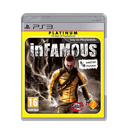Jogo inFAMOUS - PS3 (Platinum)