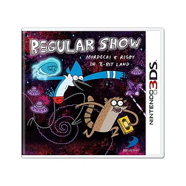 Jogo Regular Show: Mordecai and Rigby in 8-Bit Land - 3DS