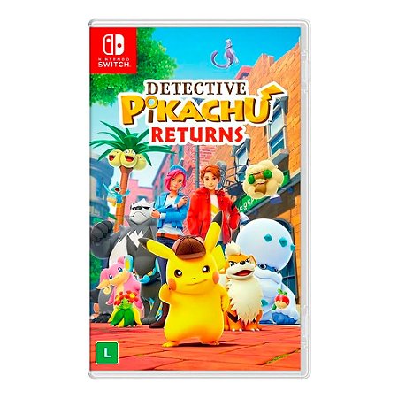 Jogo Detective Pikachu Returns - Switch