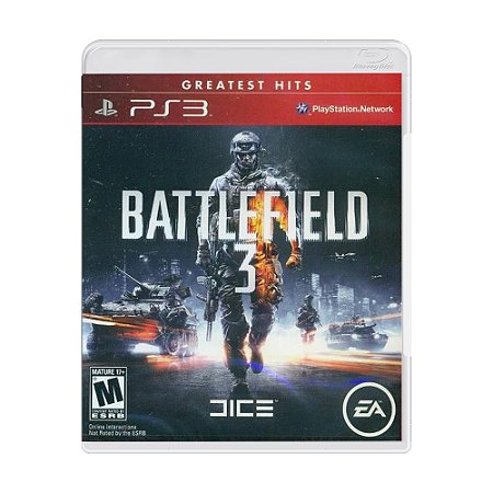 Jogo Battlefield 3 - PS3 (Greatest Hits)