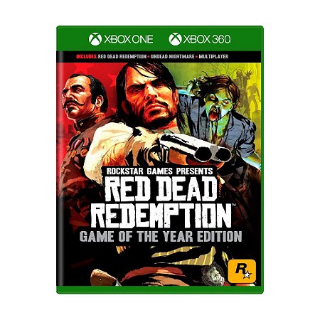 Jogo Red Dead Redemption: Game of The Year Edition - Xbox One e Xbox 360