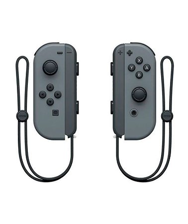 Controle Nintendo Joy-Con (Direito e Esquerdo) Cinza - Switch