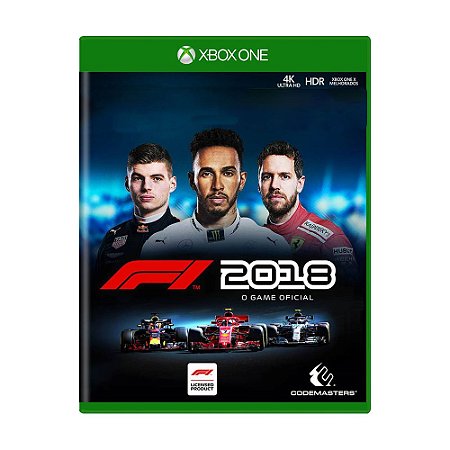 Jogo F1 2018 - Xbox One