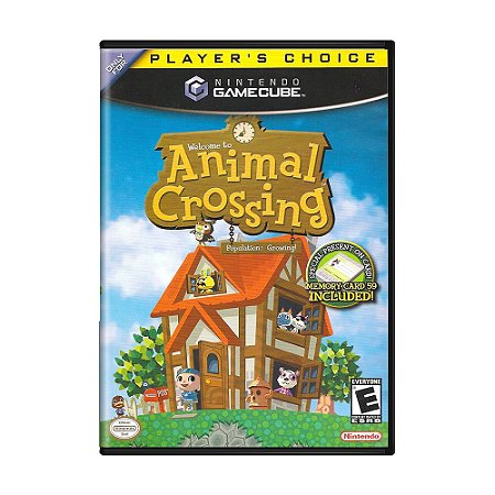 Jogo Animal Crossing Population: Growing - GameCube (Player's Choice)