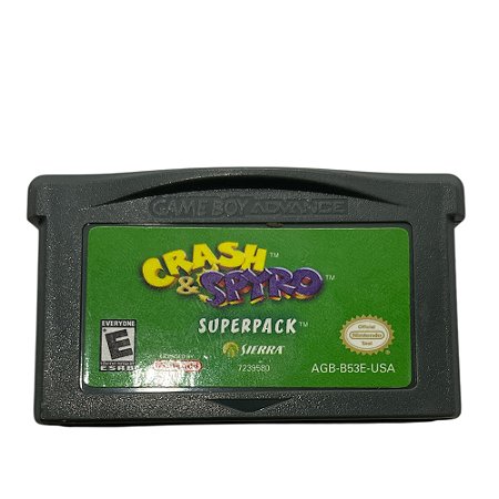 Jogo Superpack: Crash & Spyro - GBA