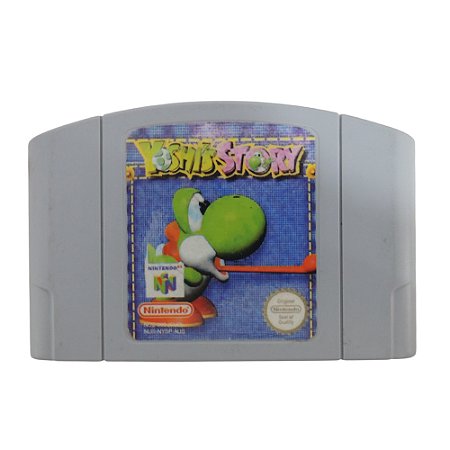 Jogo Yoshi's Story - N64 (Relabel)