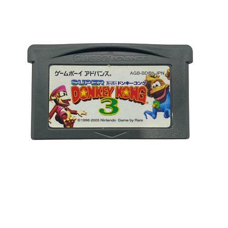 Jogo Donkey Kong Country 3 - GBA (Japonês)