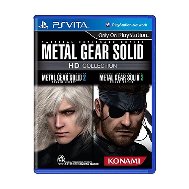 Jogo Metal Gear Solid: HD Collection - PS Vita (Japonês)