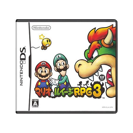 Jogo Mario & Luigi: Bowser's Inside Story - DS (Japonês)