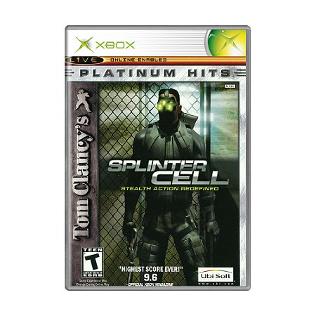 Jogo Tom Clancy's Splinter Cell: Stealth Action Redefined - Xbox (Platinum Hits)