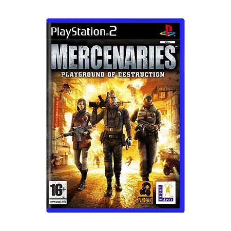 Jogo Mercenaries: Playground of Destruction - PS2 (Europeu)