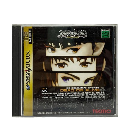 Jogo Dead or Alive - Sega Saturn (Japonês)