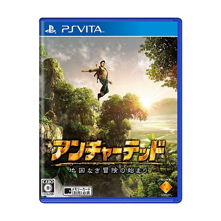 Jogo Uncharted: Golden Abyss - PS Vita (Japonês)
