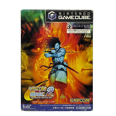 Jogo Capcom vs. SNK 2 EO - GameCube (Japonês)
