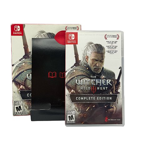 Jogo the Witcher 3: Wild Hunt - Switch (Complete Edition)