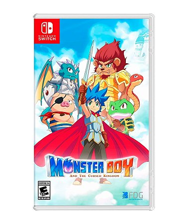 Jogo Monster Boy And The Cursed Kingdom - Switch