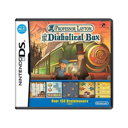 Jogo Professor Layton and the Diabolical Box - DS