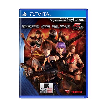 Jogo Dead or Alive 5 Plus - PS Vita