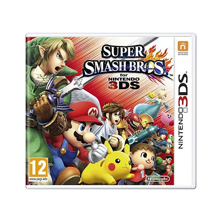 Jogo Super Smash Bros - 3DS (Europeu)